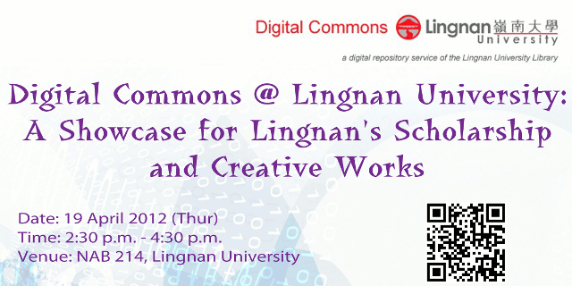 Digital Commons @ Lingnan University : A Showcase for Lingnan's Scholarship and Creative Works