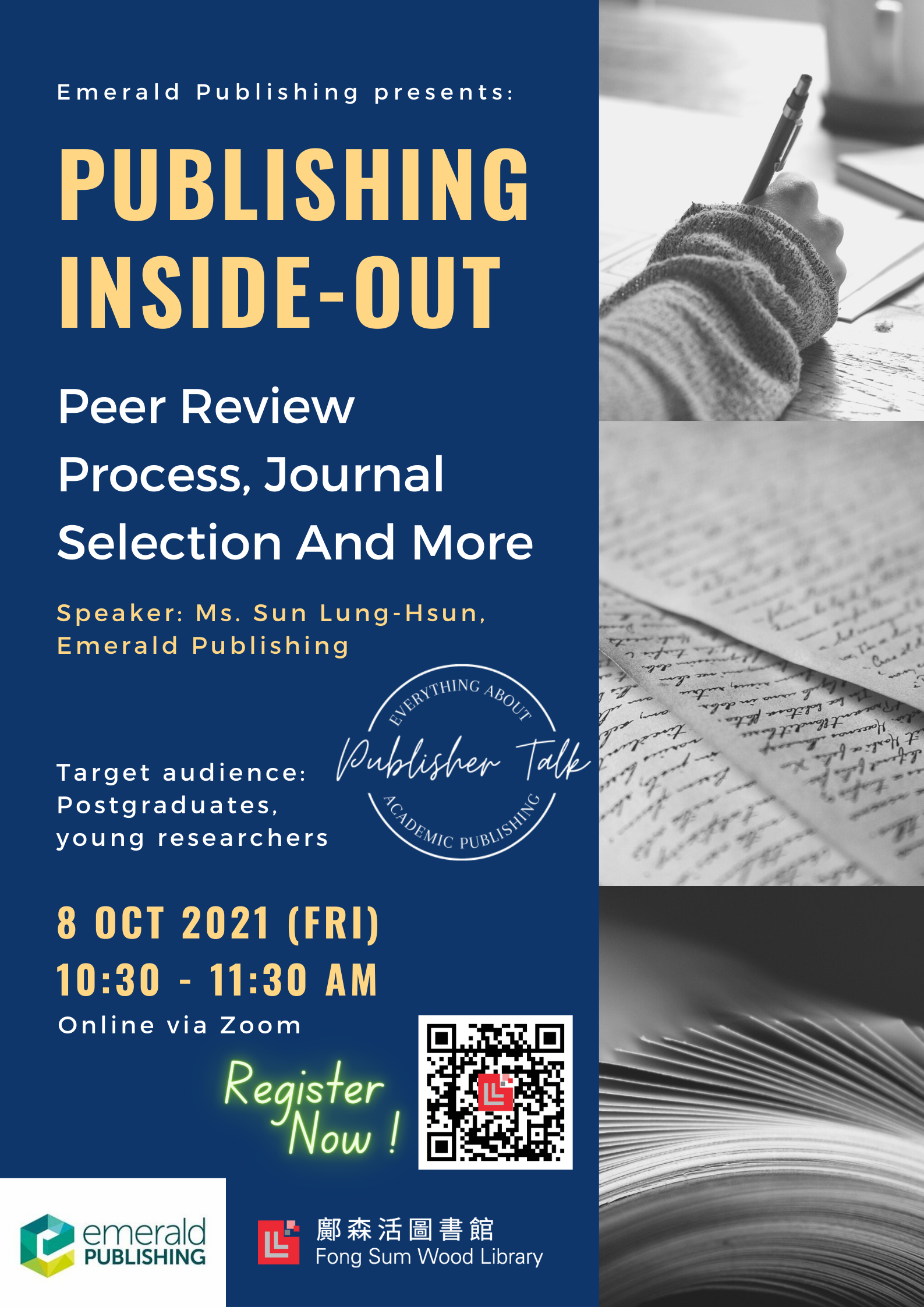 Publishing Inside-Out: Peer Review Process, Journal Selection And More